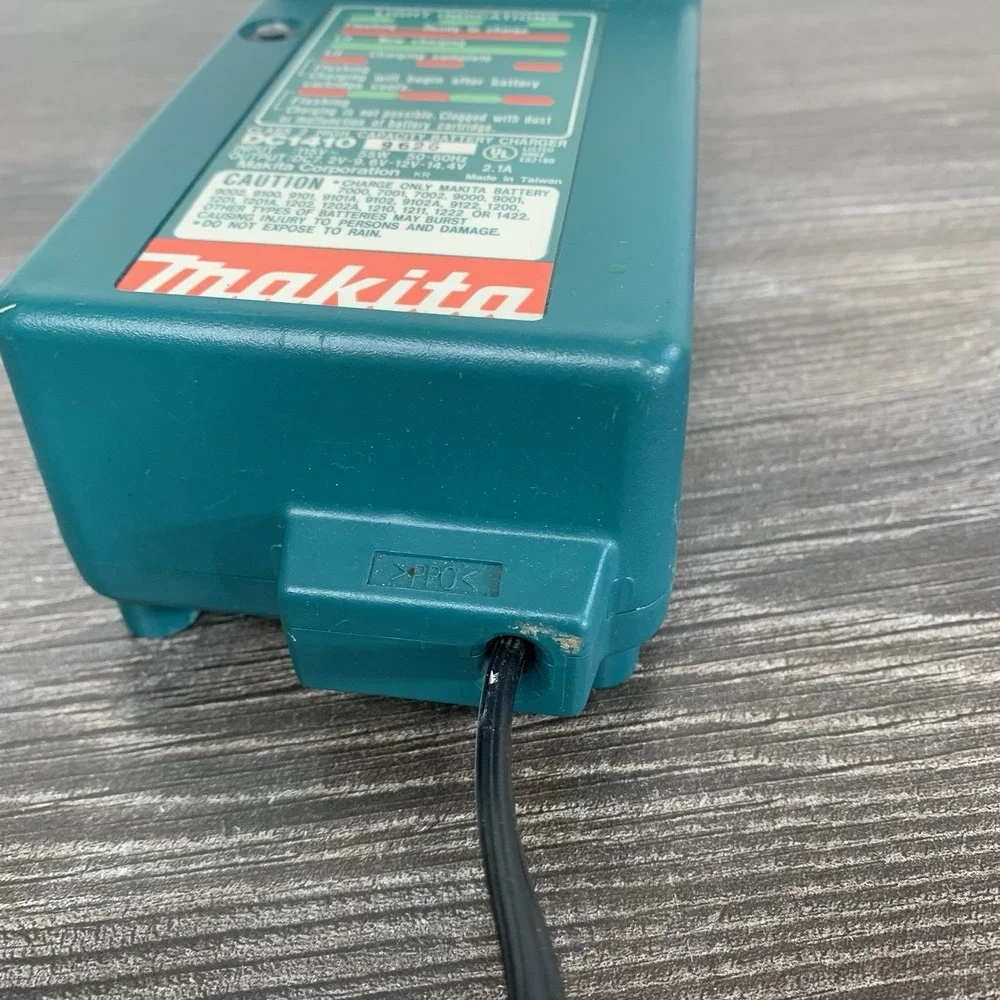 Makita DC1410 Class‎ 2 High Capacity Battery Charger Ni-Mh & Ni-Cd 7.2V 9.6V 12V